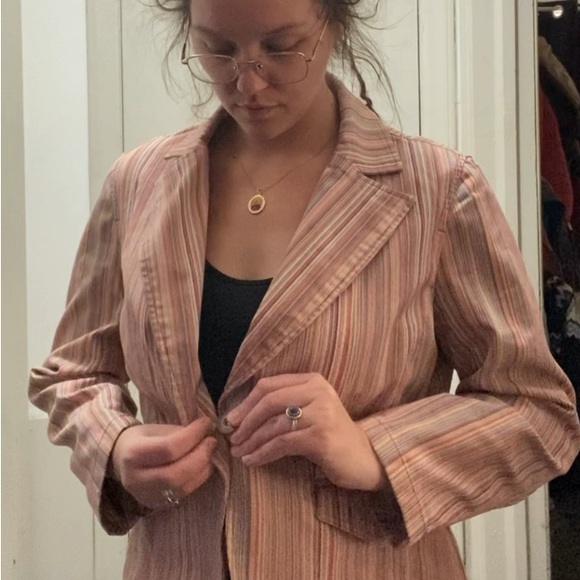 Nine & Co. Multicolor Striped Blazer - Picture 6 of 6